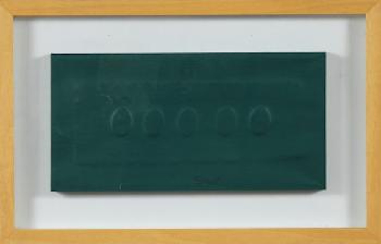 Cinque ovali by Turi Simeti