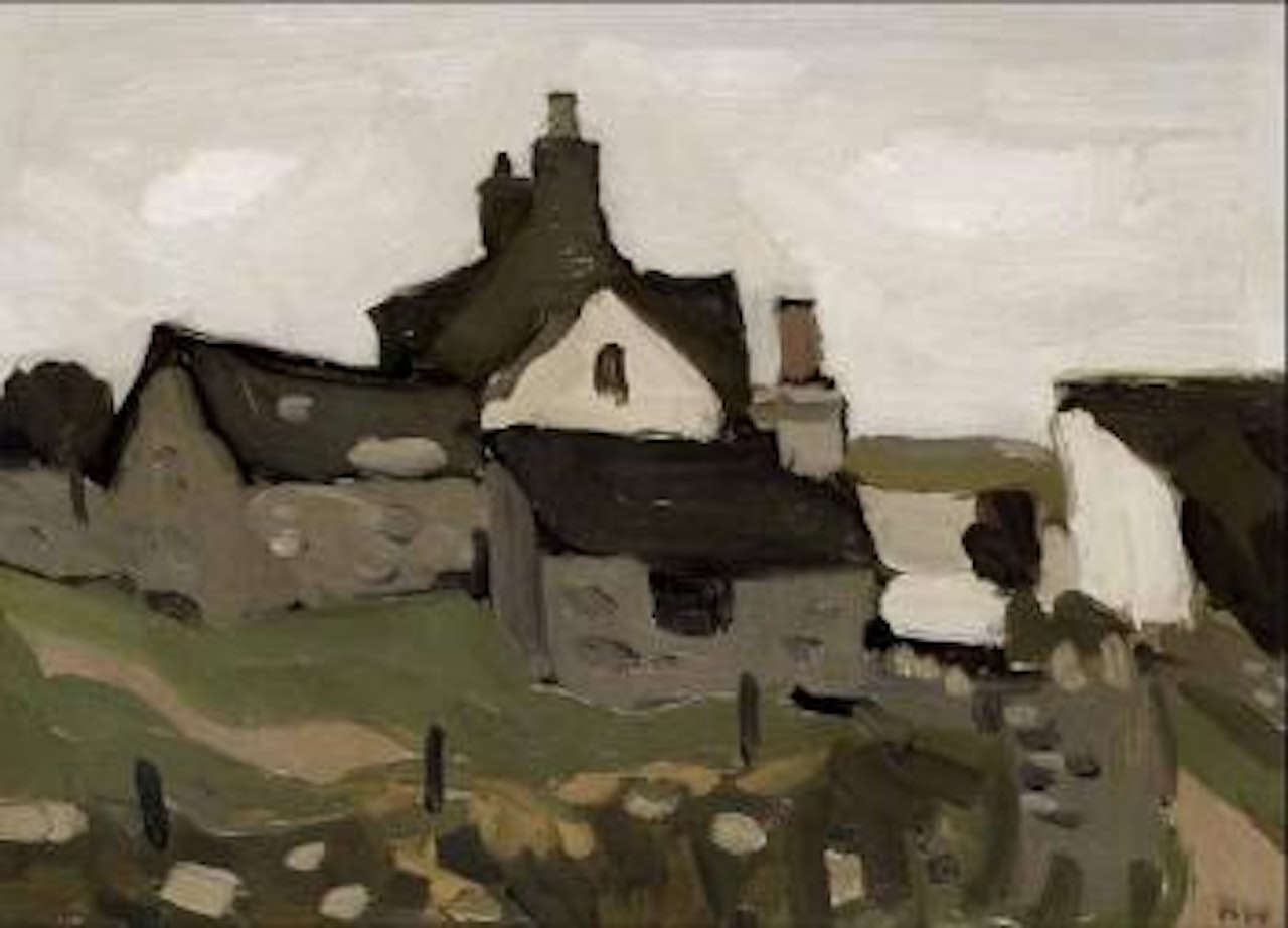 Farm at Cemais by Kyffin Williams