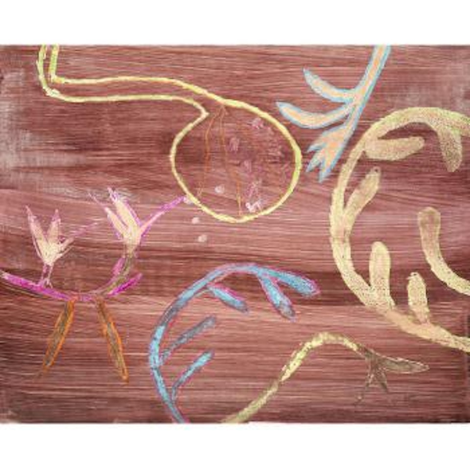 Design for Silk floor cloths for Samson and Delilah 4 by Sidney Nolan