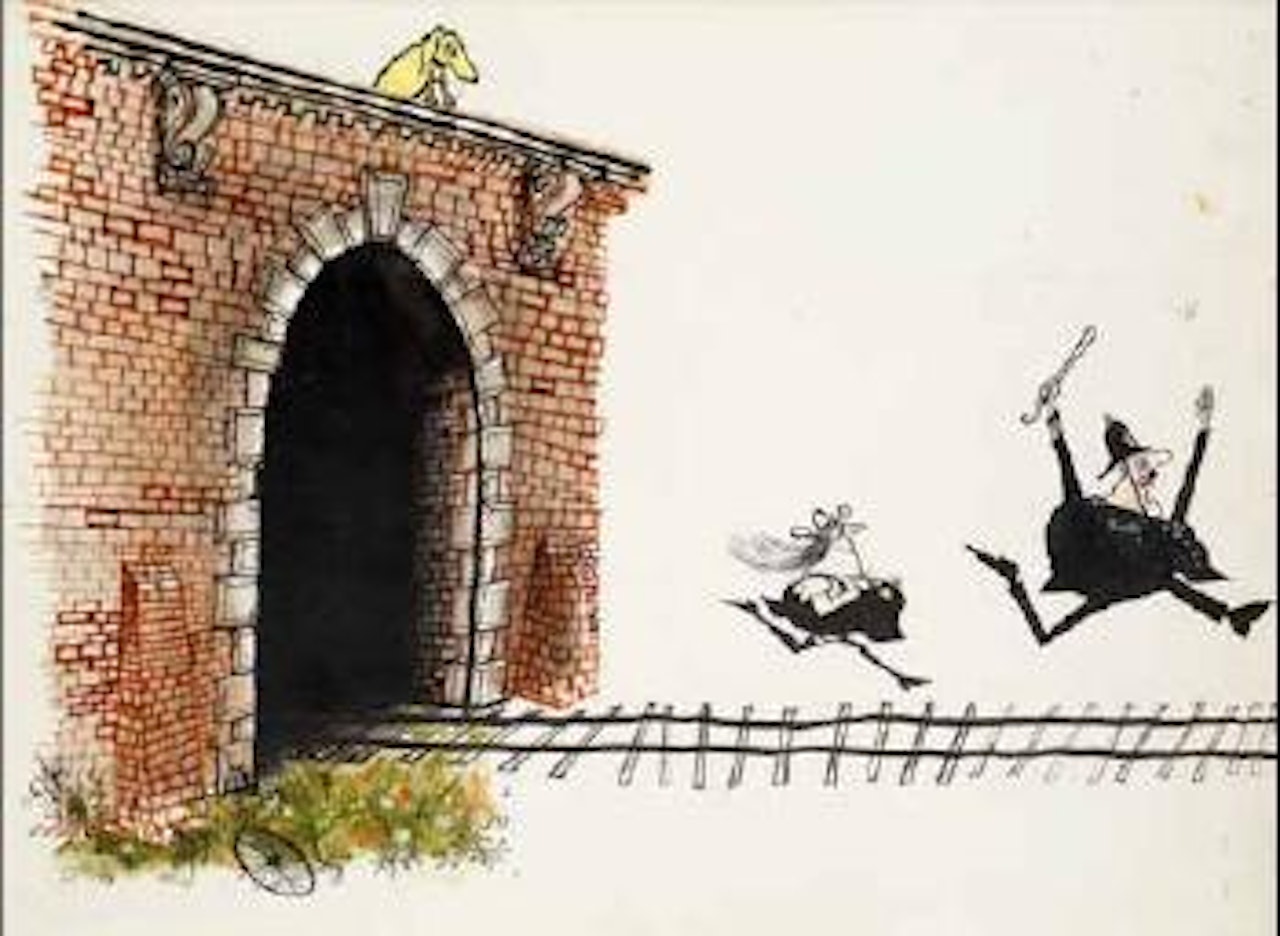 The Great St Trinian's Train Robbery by Ronald Searle