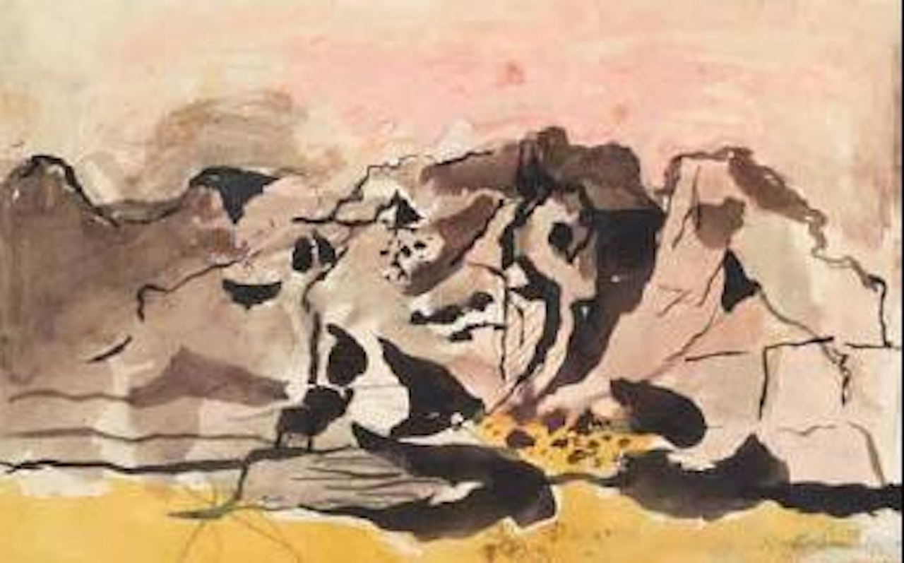Landscape with Rocks by Graham Sutherland