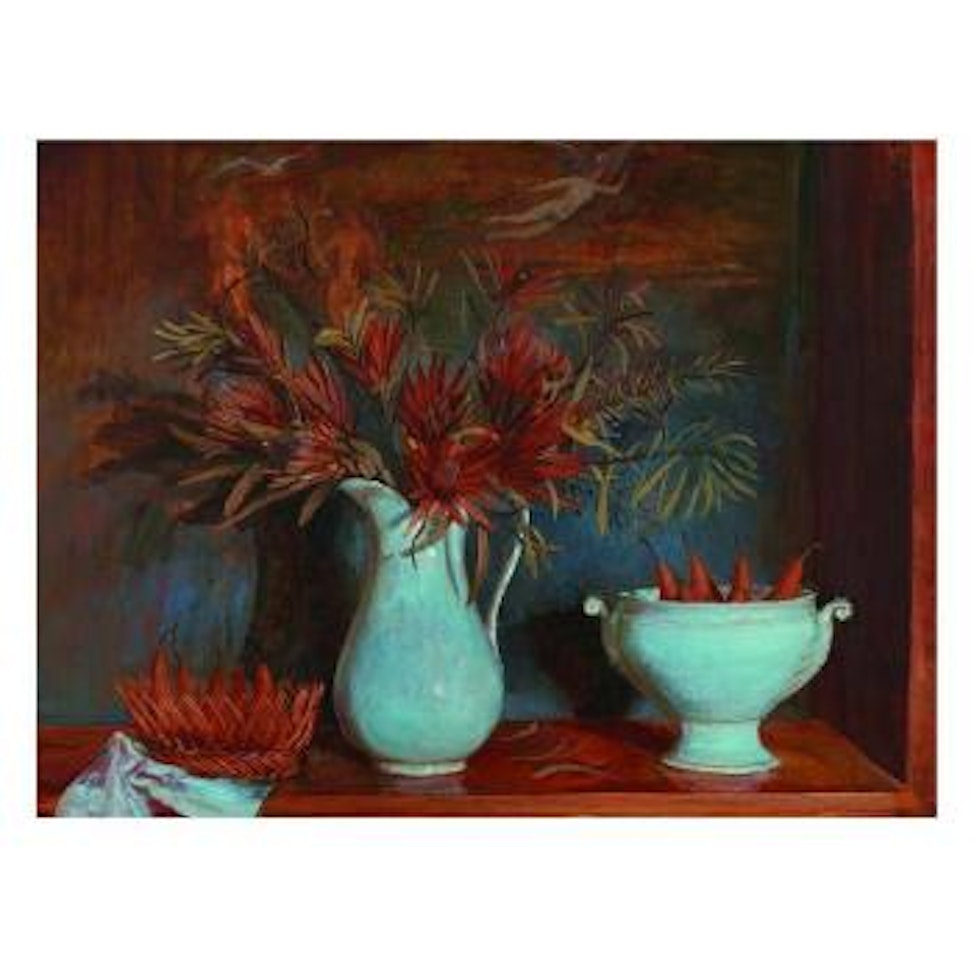 Proteas and Pears by Margaret Hannah Olley