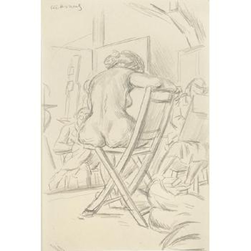 Sketch Class by Paul Cadmus