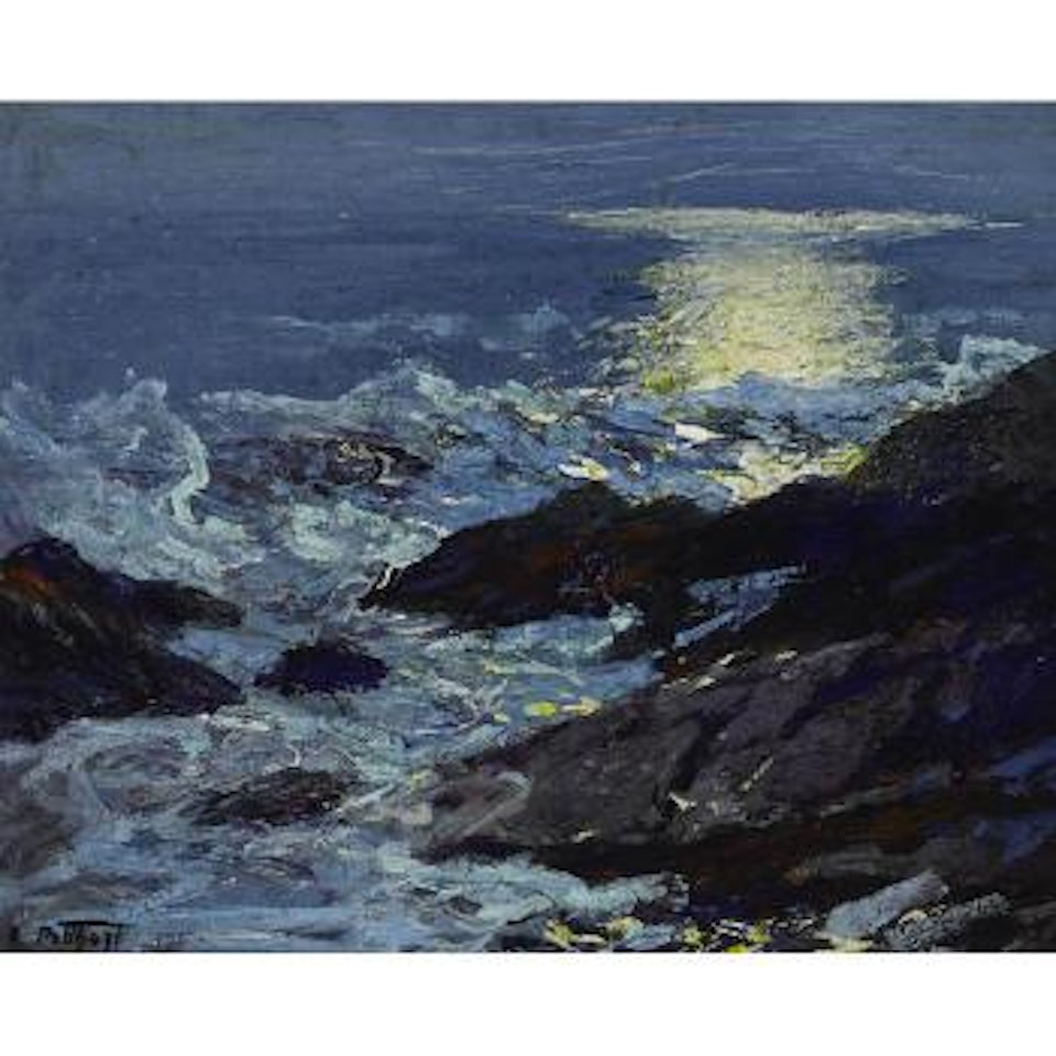 Sea and Cliffs by Edward Henry Potthast