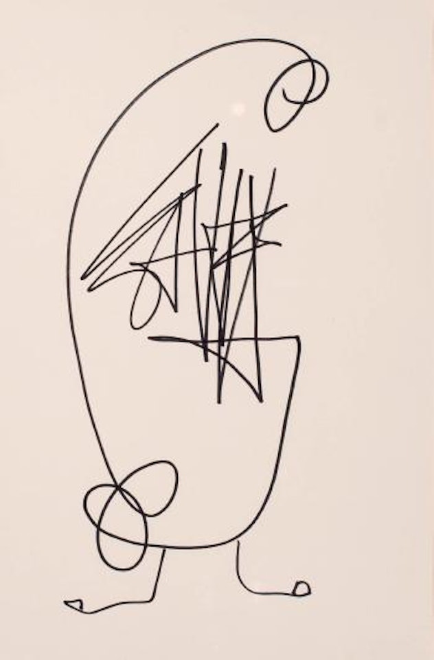 Autorretrato by Antonio Saura