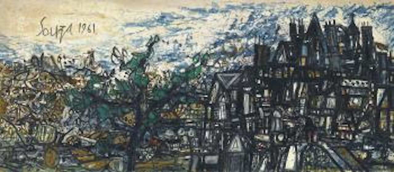 View From The Studio by Francis Newton Souza