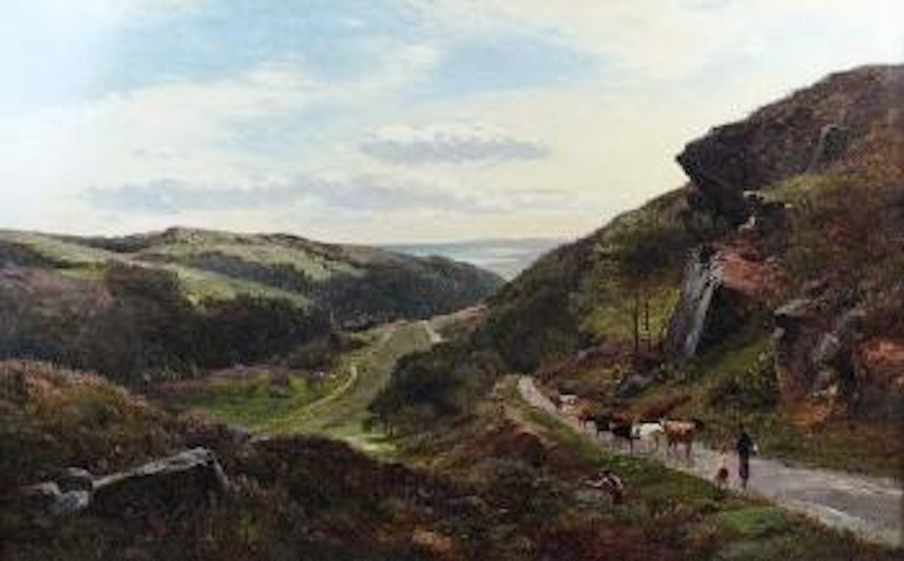 The Barmouth Valley by Sidney Richard Percy