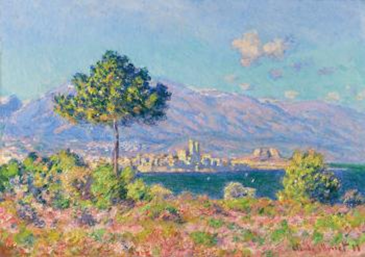 Antibes, Vue du Plateau Notre-Dame by Claude Monet