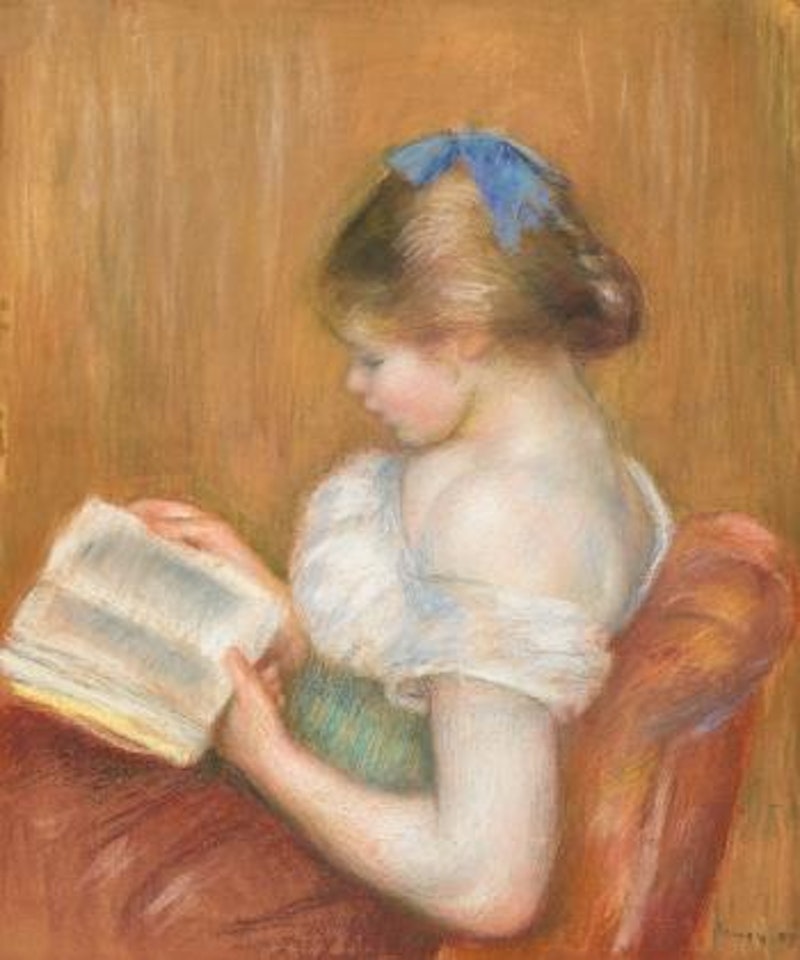 Jeune Femme Lisant by Pierre-Auguste Renoir