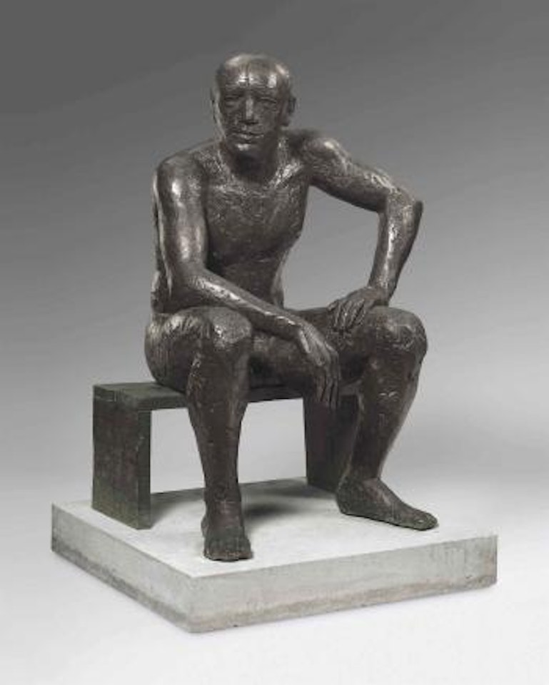 Seated Man by Elisabeth Frink