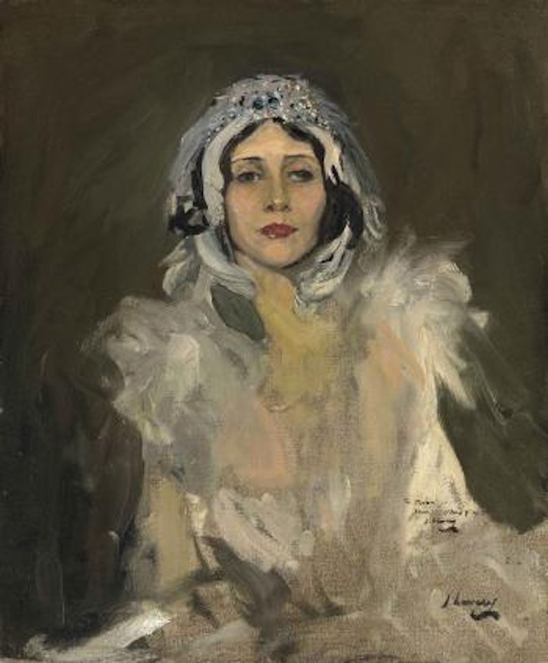 Anna Pavlova As The Swan (Study) by John Lavery