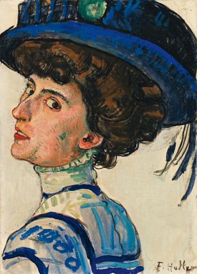 Bildnis Valentine Godé-darel by Ferdinand Hodler