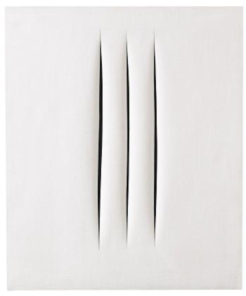 Concetto Spaziale, Attese by Lucio Fontana