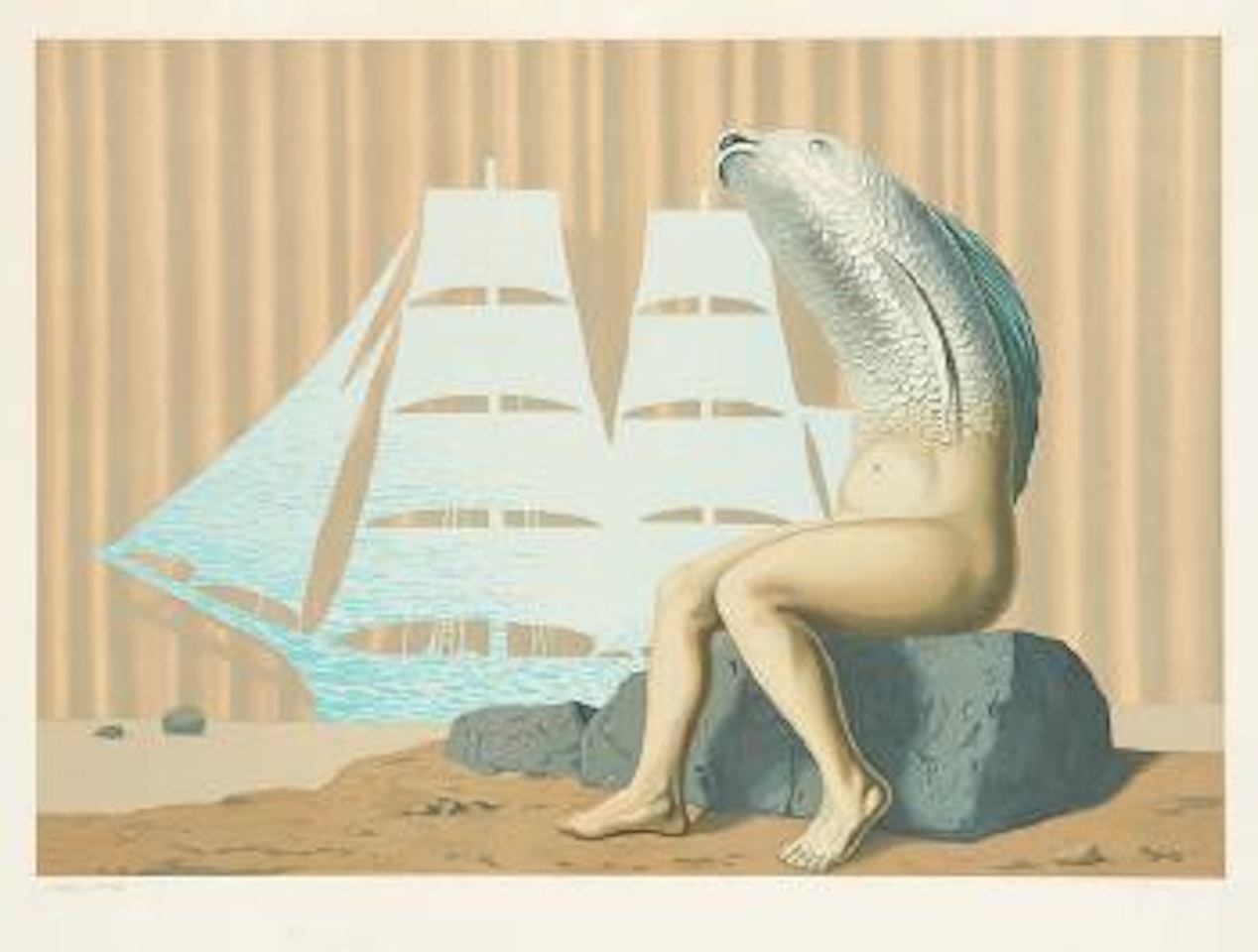 Songe marin by René Magritte