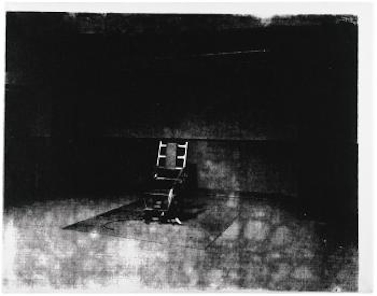 Little Electric Chair by Andy Warhol