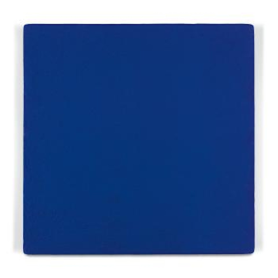 Untitled Blue Monochrome (IKB 271) by Yves Klein
