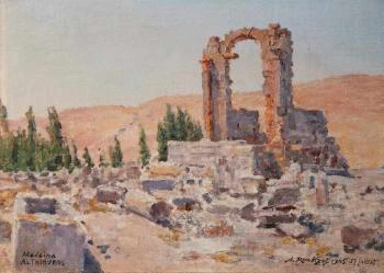 Medeina Althiburos by Alexandre Roubtzoff