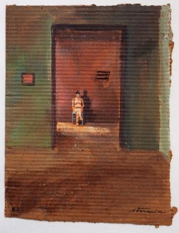 Interior con desnudo by Ignacio Iturria