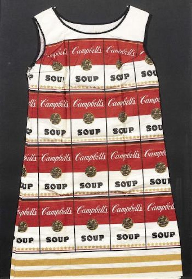 The souper dress by Andy Warhol
