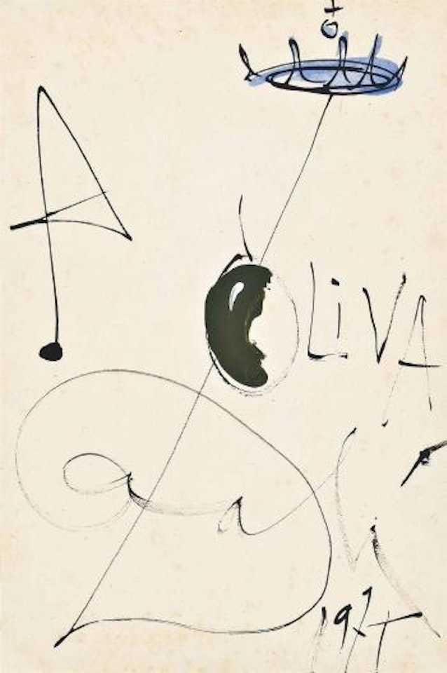 A Oliva by Salvador Dali