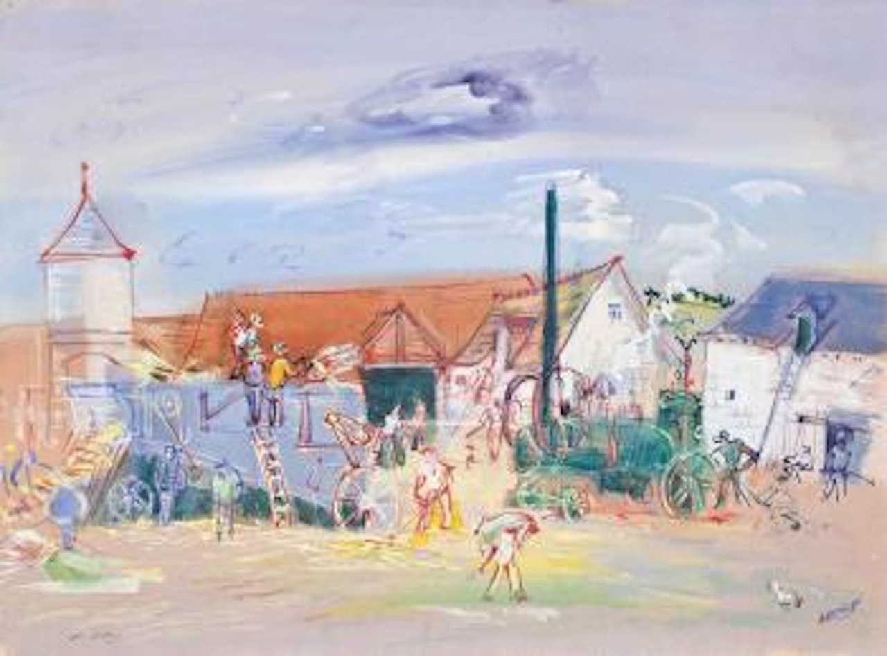 Les Battages by Jean Dufy