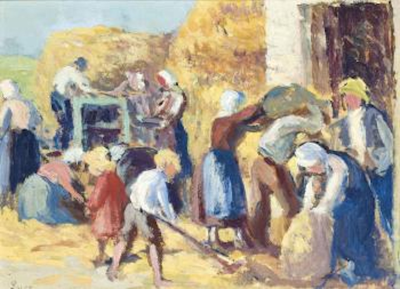 Kermouster, La Moisson by Maximilien Luce