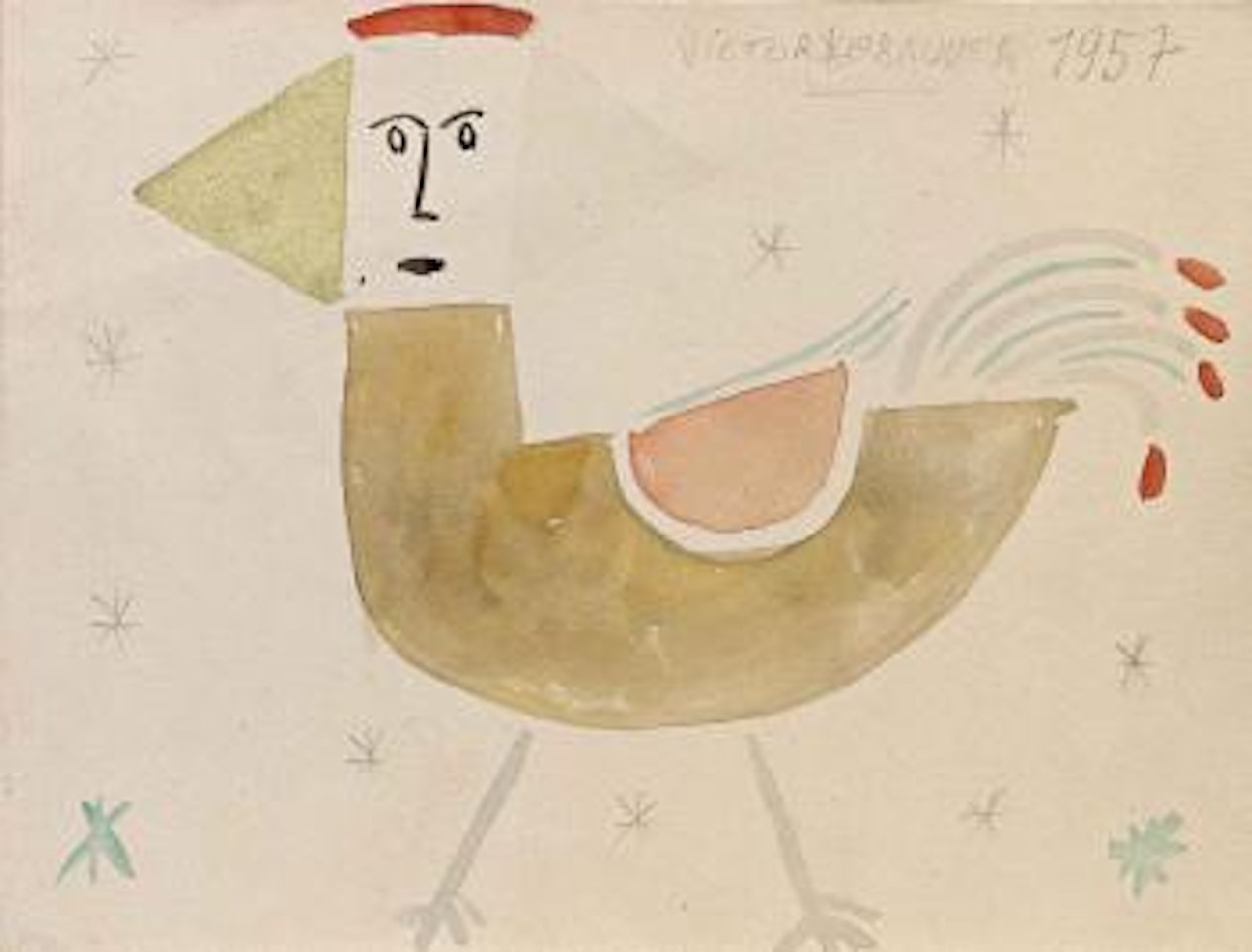 Le Petit Oiseau by Victor Brauner