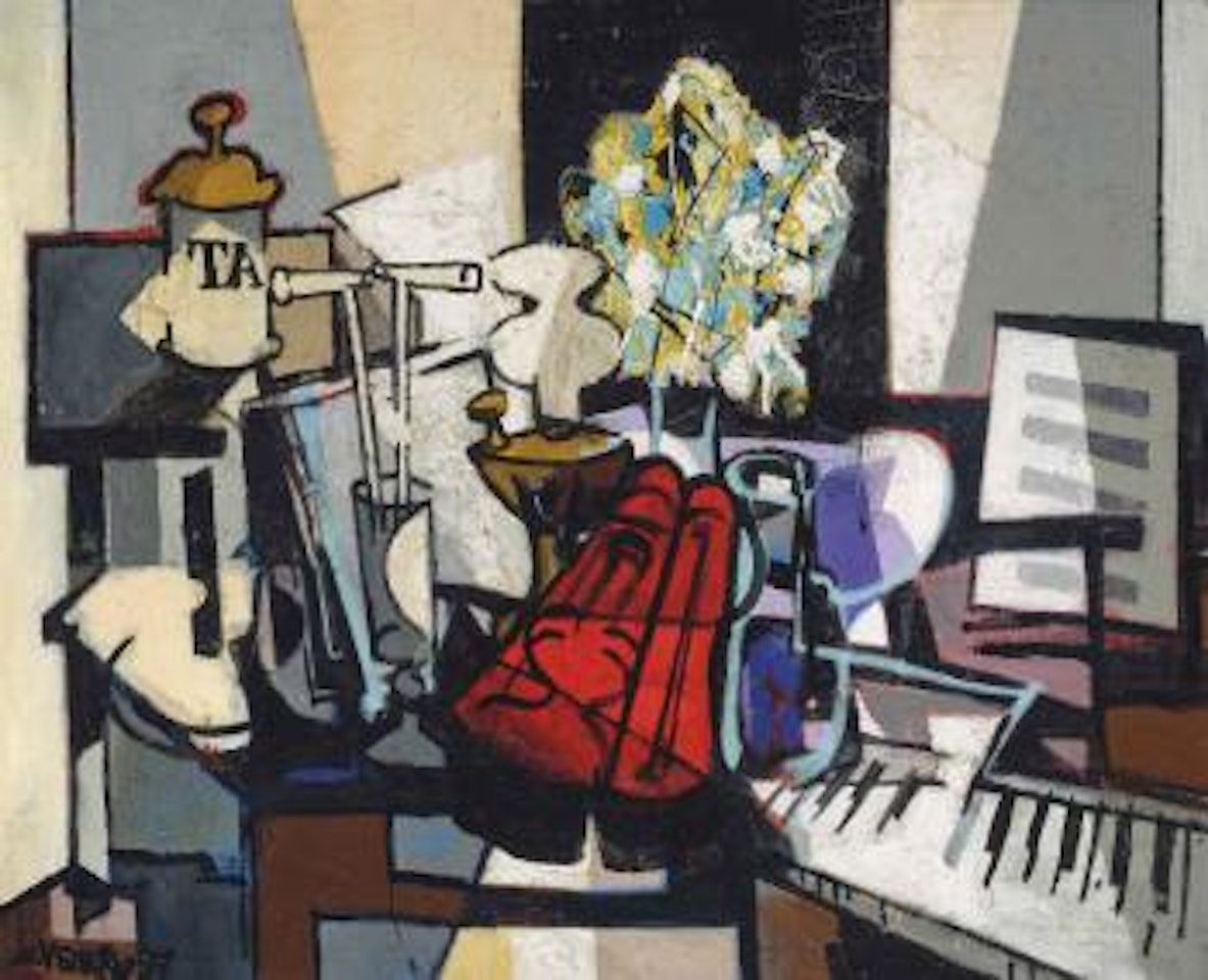 Composition Au Piano by Claude Venard