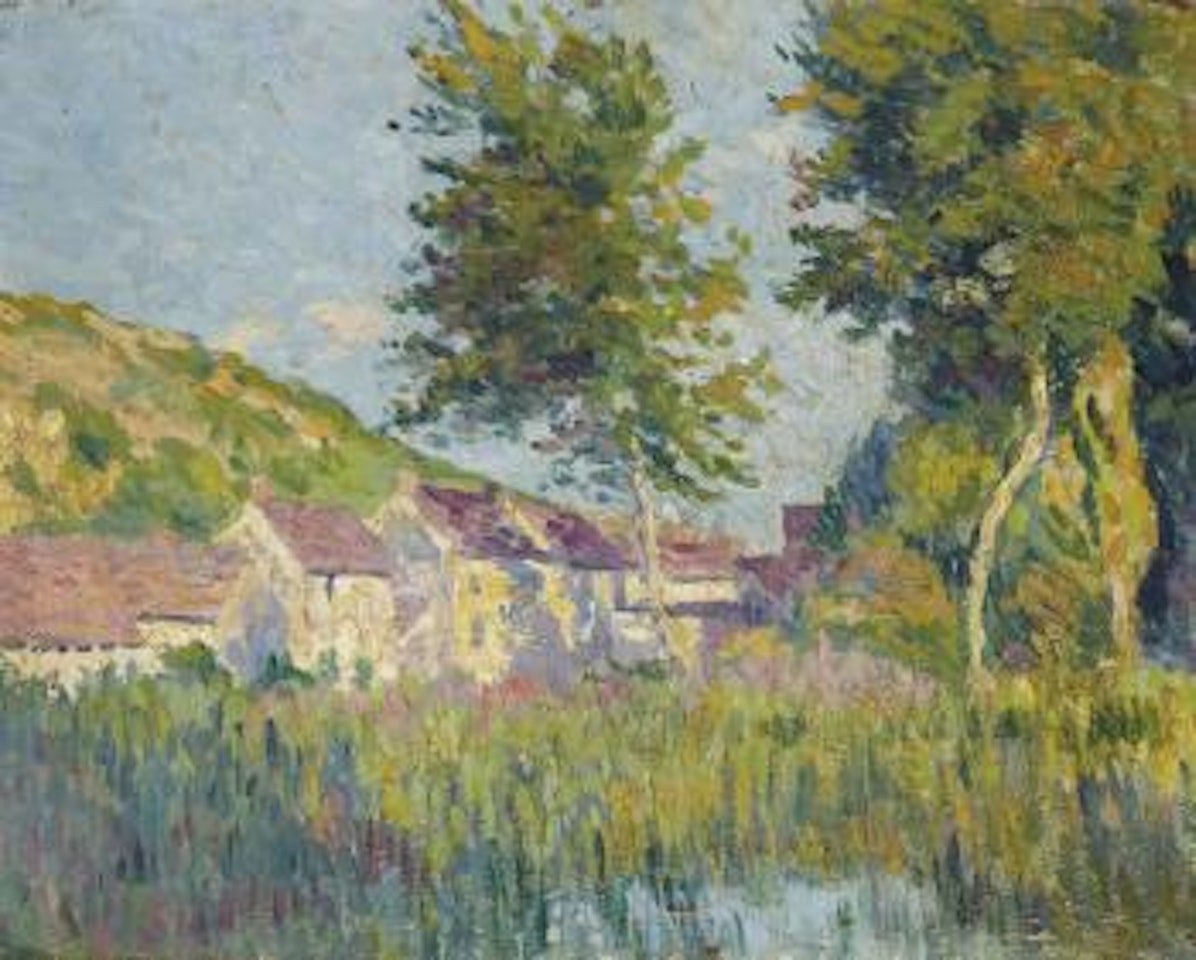 Moulineux, Les Maisons by Maximilien Luce