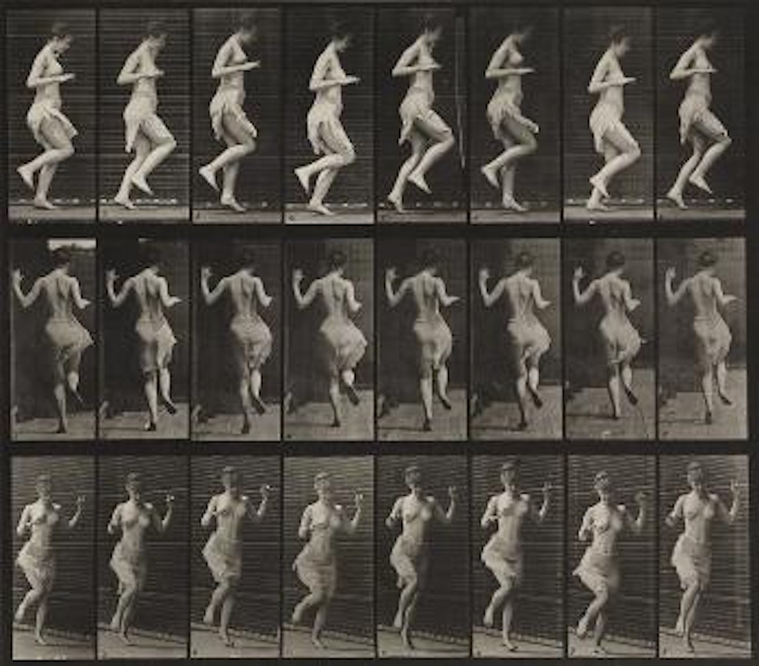 Women from Animal Locomotion by Eadweard Muybridge