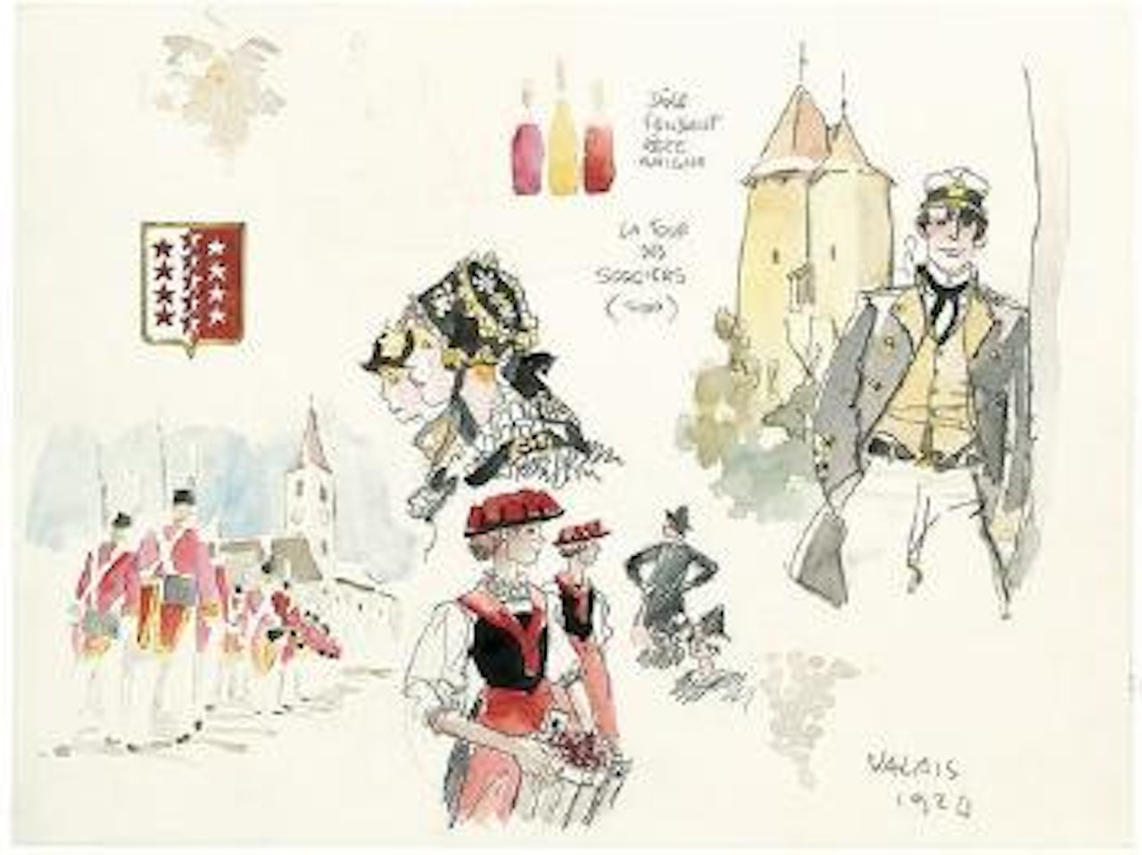 Corto Maltese …et in helvetia corto by Hugo Pratt