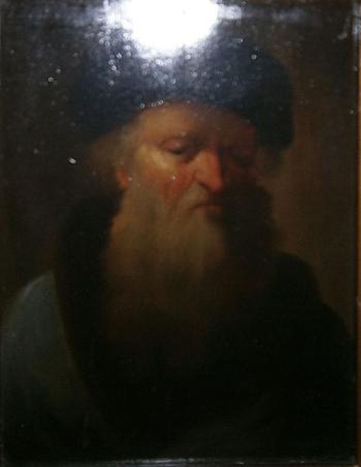 Portret van een oude man by Christian Wilhelm Ernst Dietrich