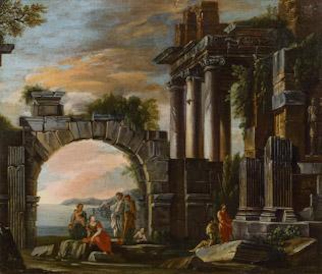 Ruinencapriccio by Giovanni Ghisolfi
