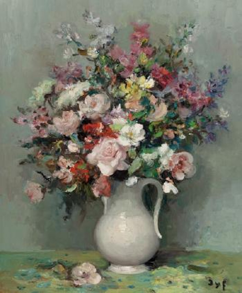 Roses et gueules de loup by Marcel Dyf