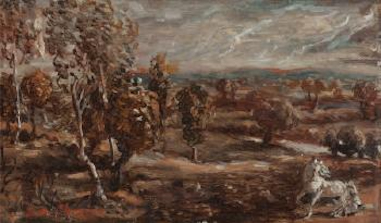 Cavallo in un paesaggio (Horse in a Landscape) by Giorgio de Chirico