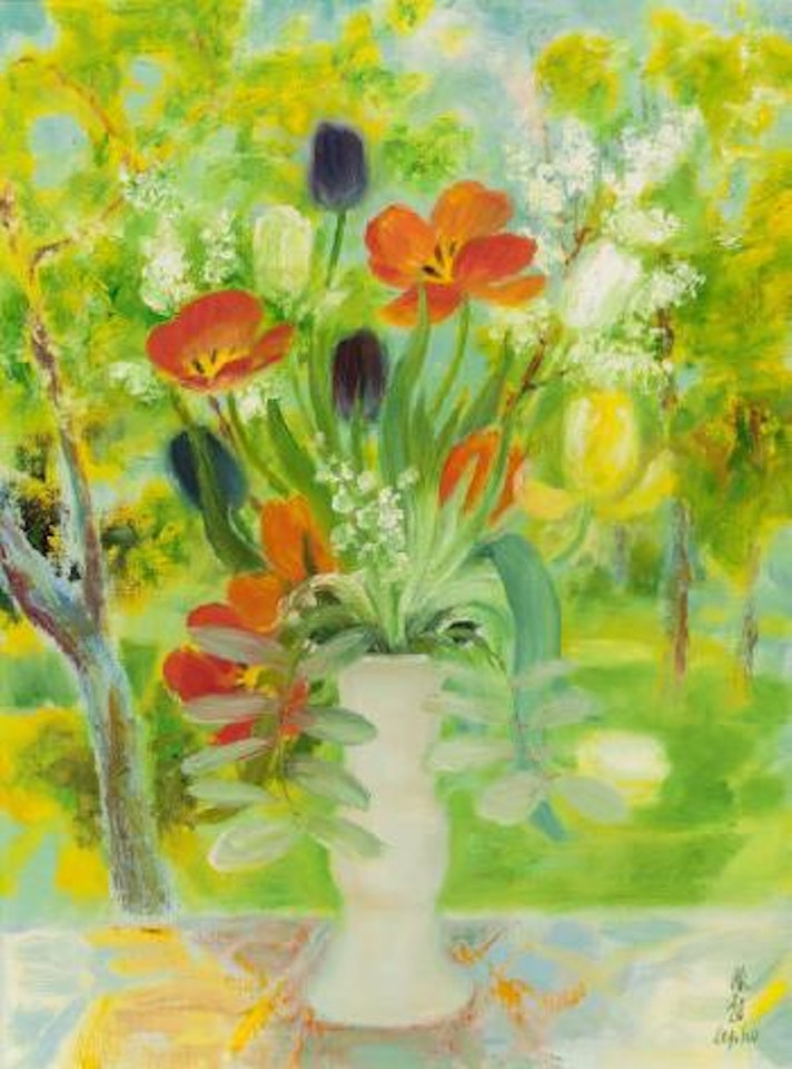 Floral Still Life by Le Pho