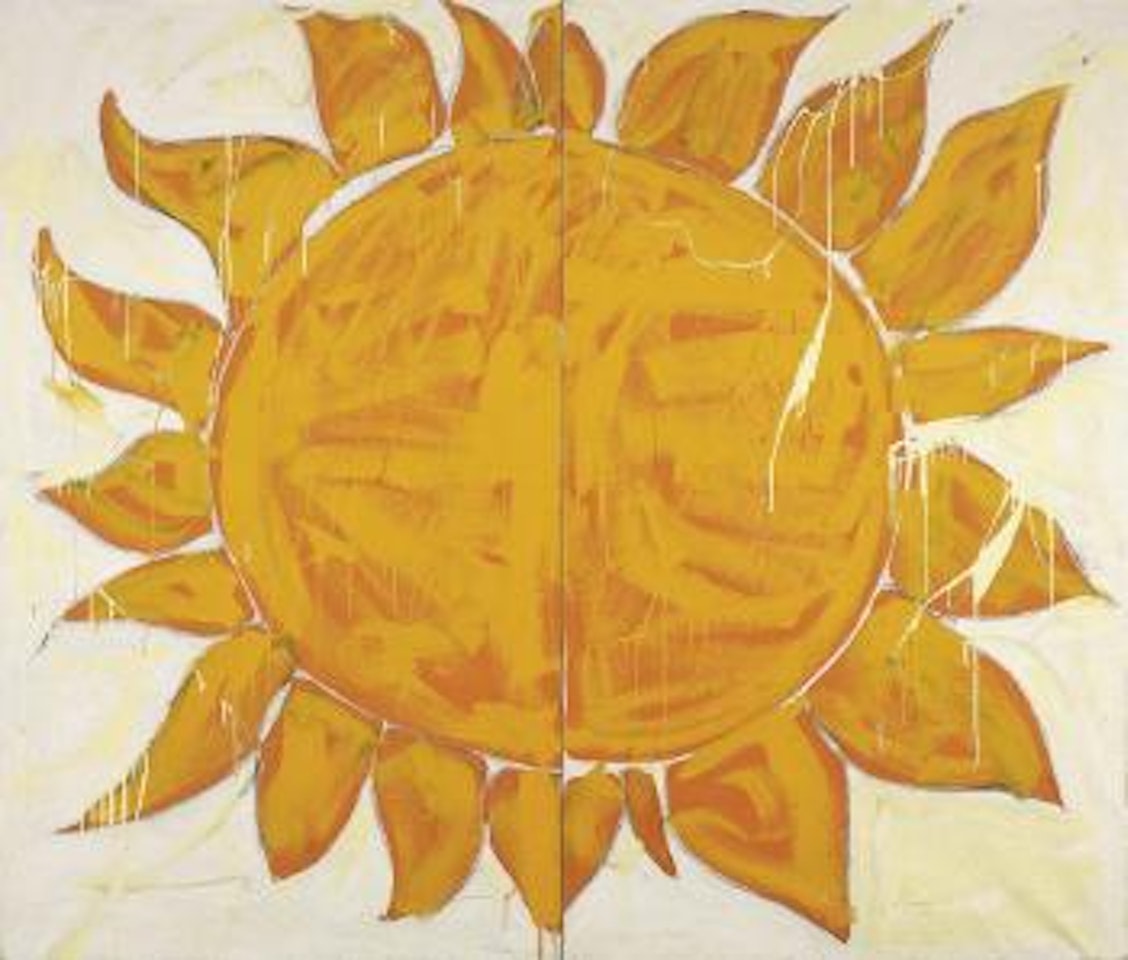 O sole mio by Mario Schifano