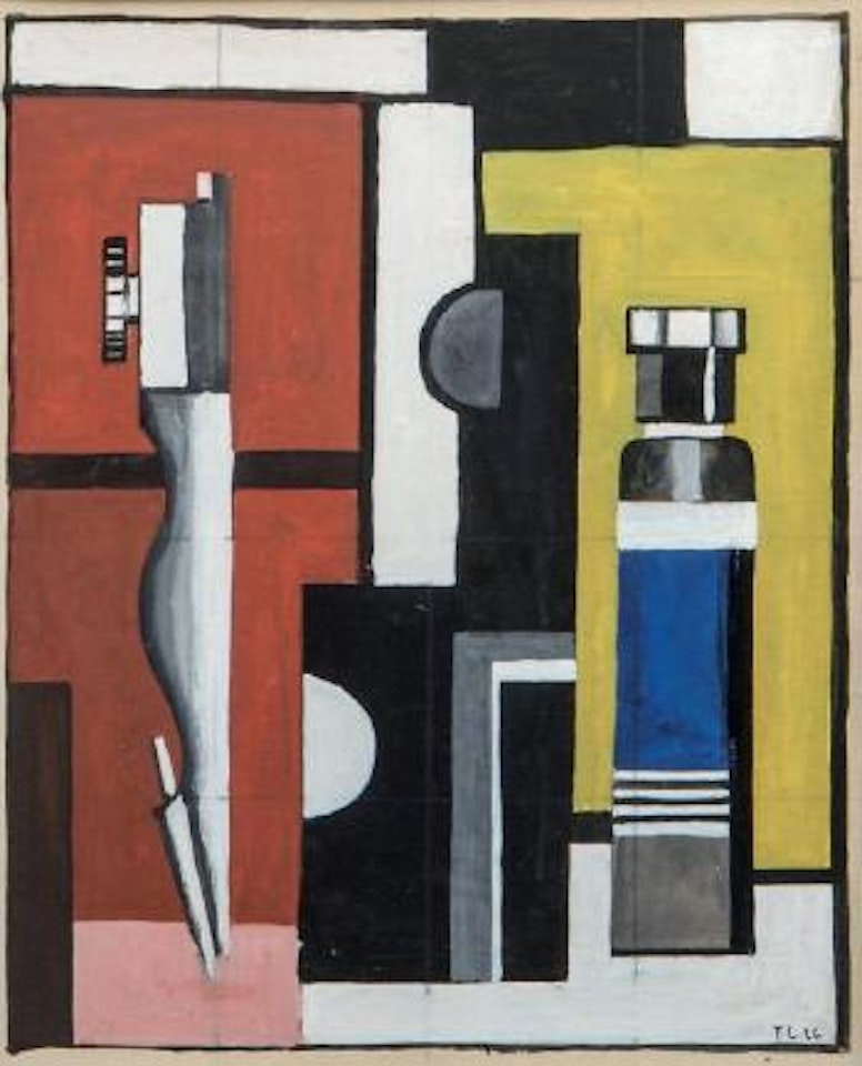 Composition au compas by Fernand Leger