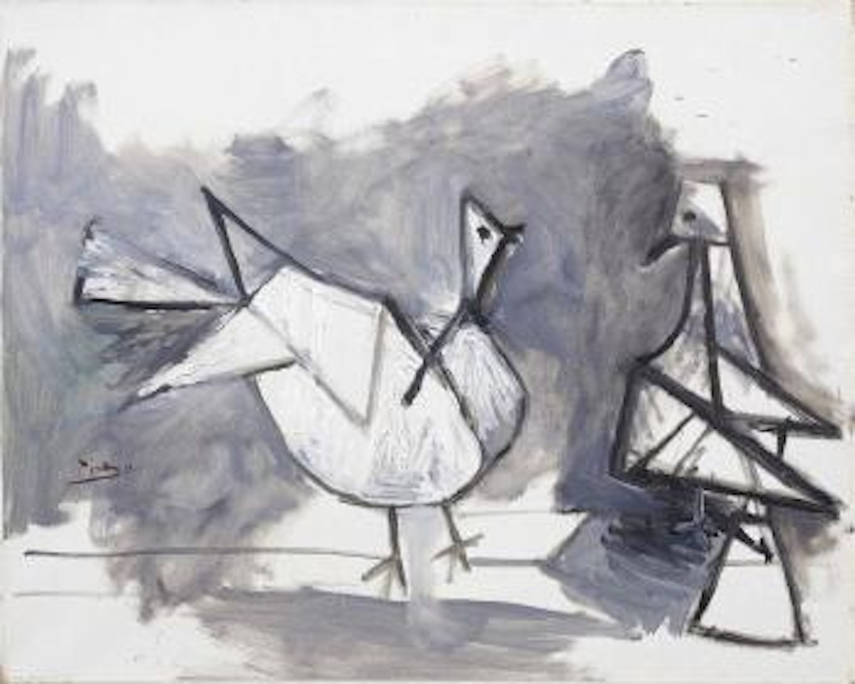 Deux pigeons by Pablo Picasso