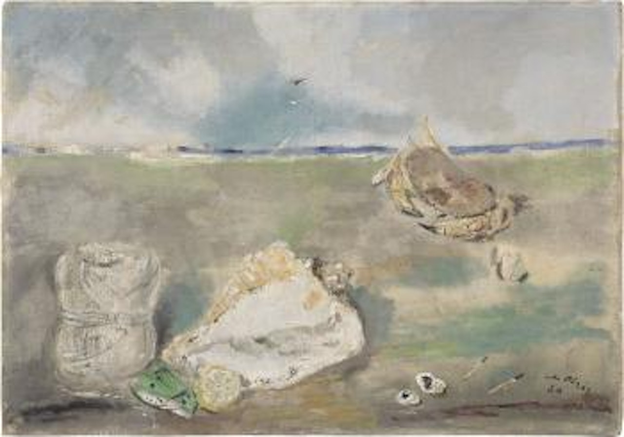 Natura morta marina by Filippo de Pisis