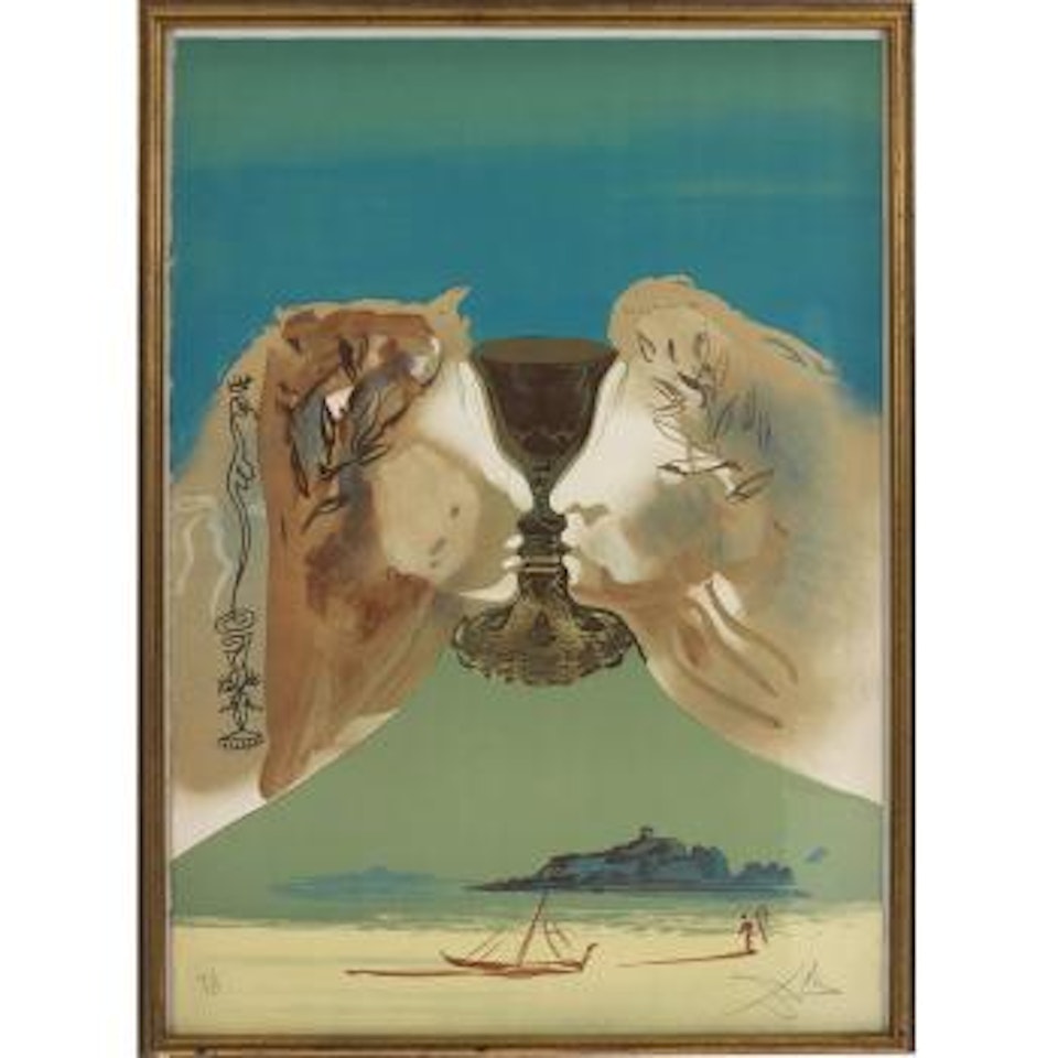 Lyle Stuart tarot card by Salvador Dali