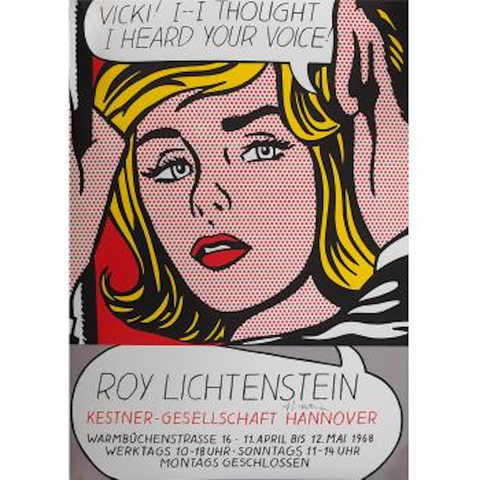 Kestner-Gesselschaft, Hanover by Roy Lichtenstein