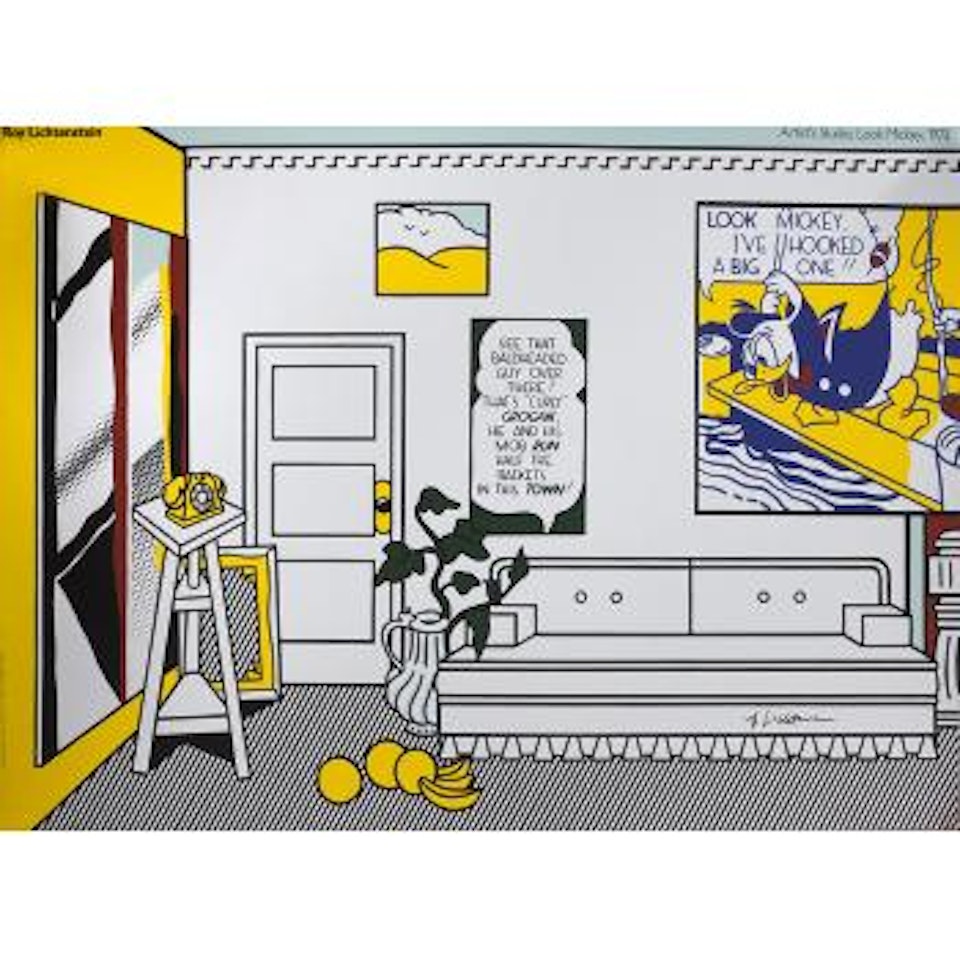 Look Mickey by Roy Lichtenstein