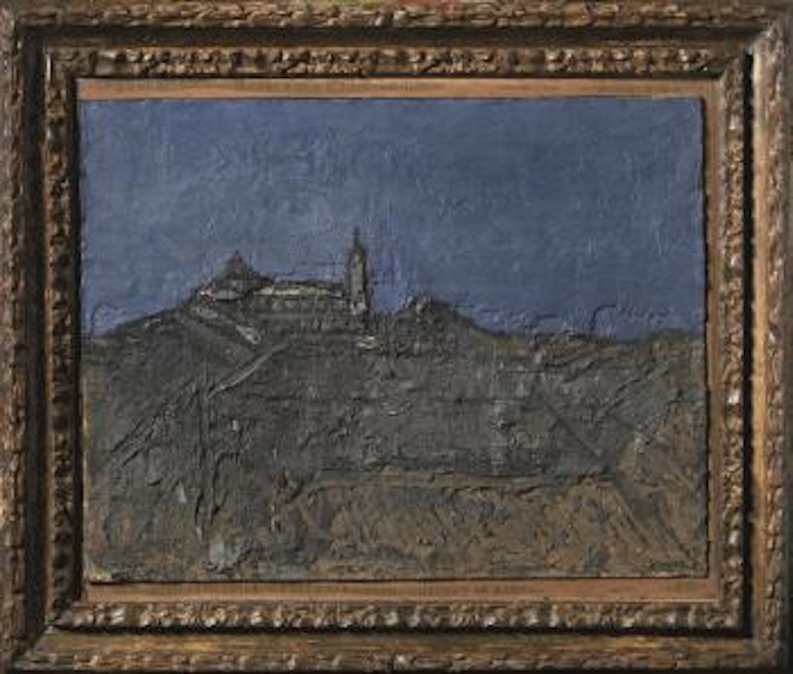 Notte sul duomo di Parma by Carlo Mattioli
