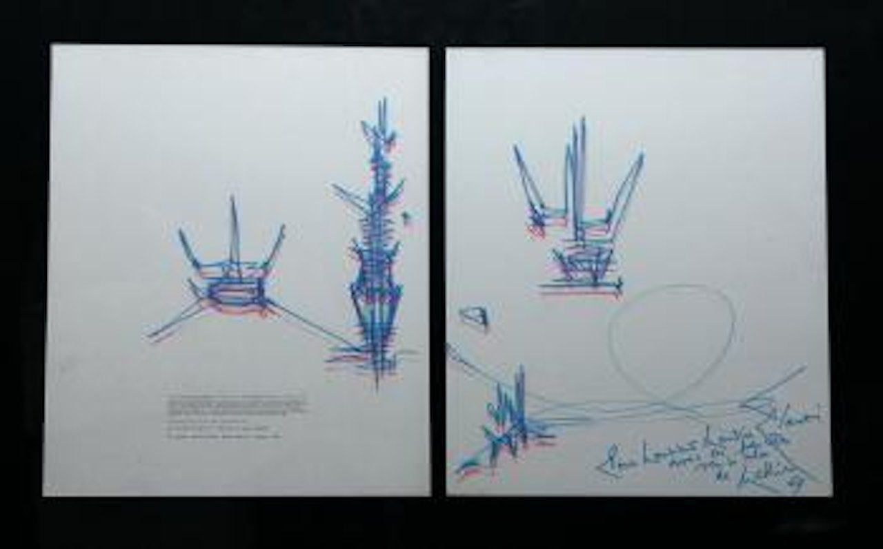 Composition by Georges Mathieu