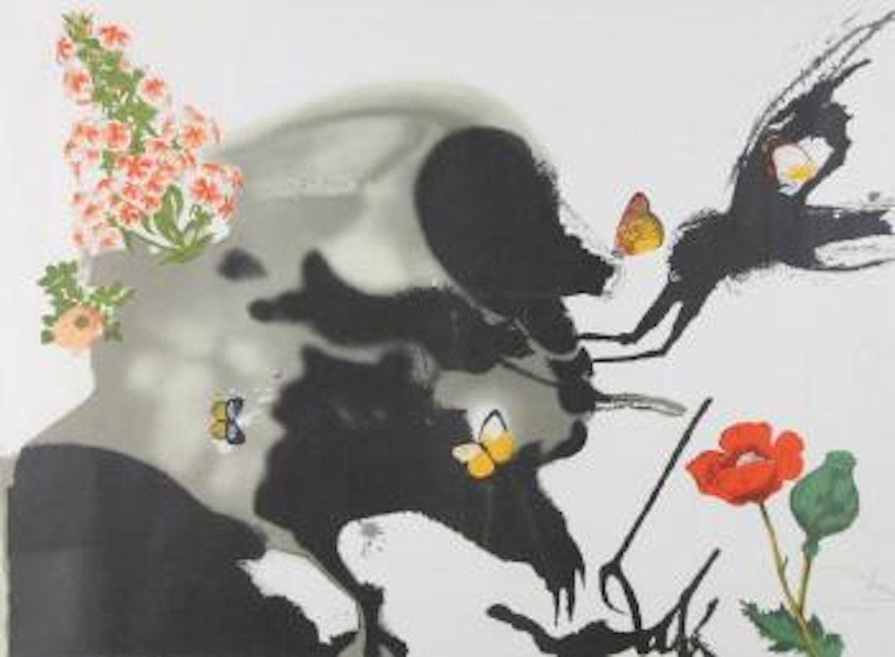 Planche des saisons by Salvador Dali