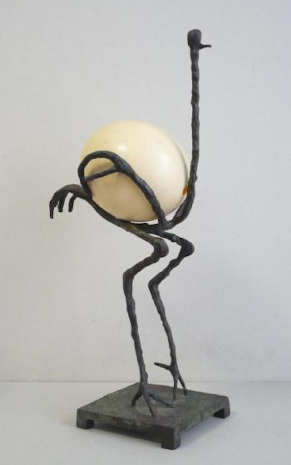 L’autruche by Diego Giacometti