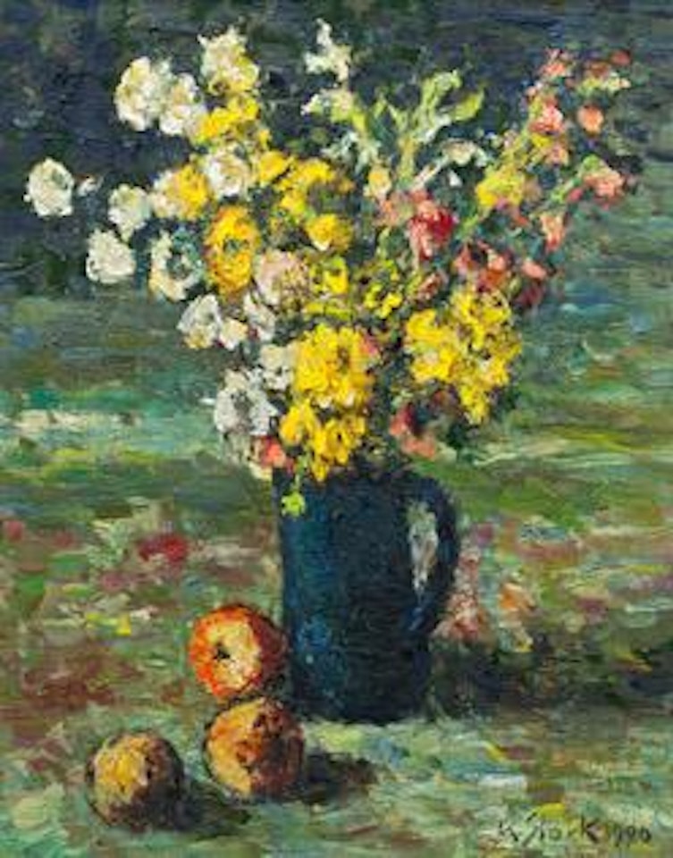 Blumen in Vase by Karl Stark