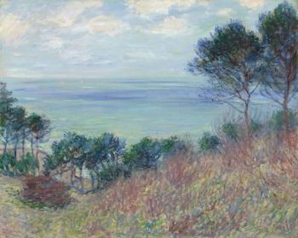 La côte de Varengeville by Claude Monet