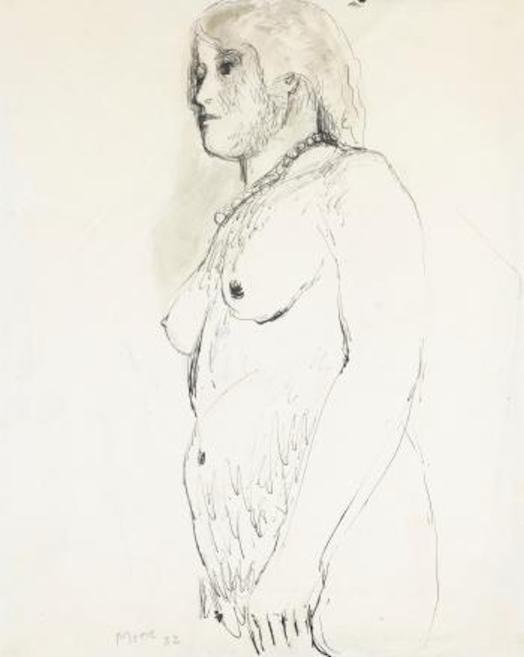 Standing Nude (Half Figure) by Henry Moore